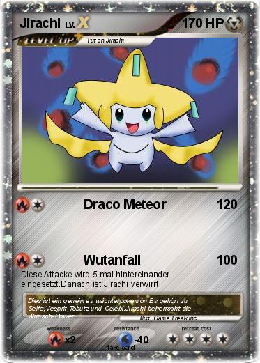 Pokemon Jirachi