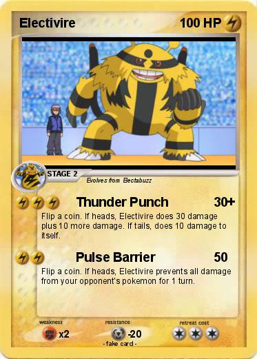 Pokemon Electivire
