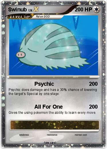 Pokemon Swinub