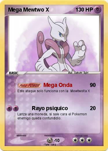 Pokemon Mega Mewtwo X