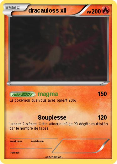 Pokemon dracauloss xil