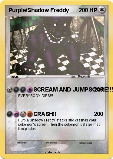 Pokemon Purple/Shadow Freddy