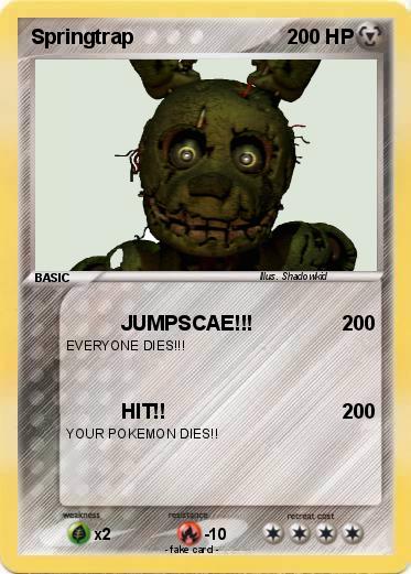 Pokemon Springtrap
