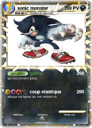 Pokemon sonic monster