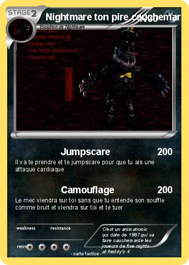 Pokemon Nightmare ton pire cauchemar