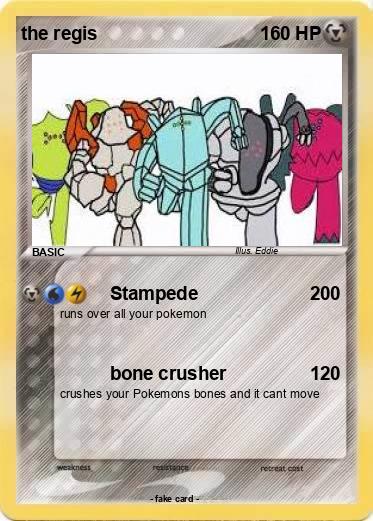 Pokemon the regis