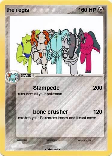 Pokemon the regis