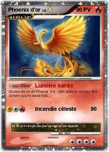Pokemon Phoenix d'or