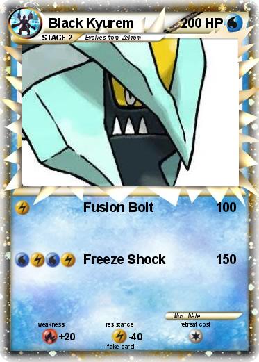 Pokemon Black Kyurem