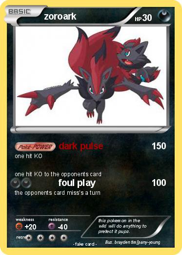 Pokemon zoroark