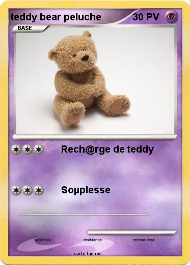 Pokemon teddy bear peluche
