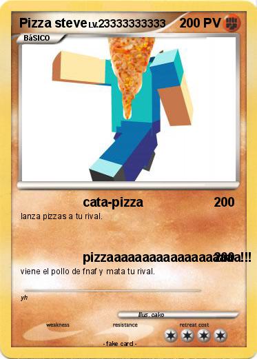 Pokemon Pizza steve