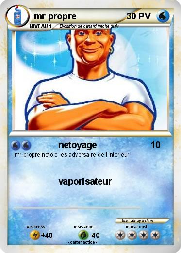 Pokemon mr propre
