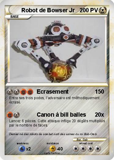 Pokemon Robot de Bowser Jr