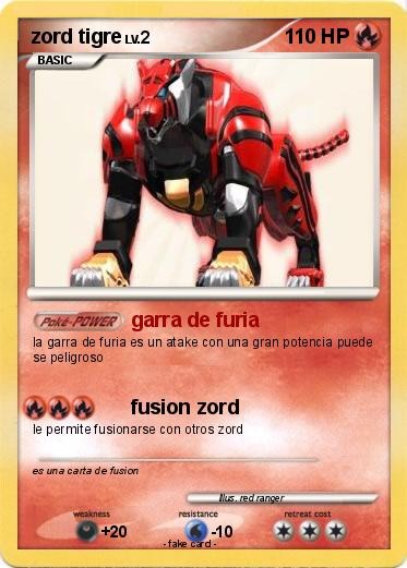 Pokemon zord tigre