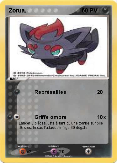 Pokemon Zorua.