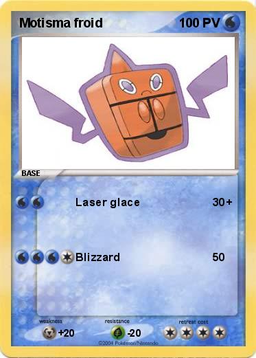 Pokemon Motisma froid