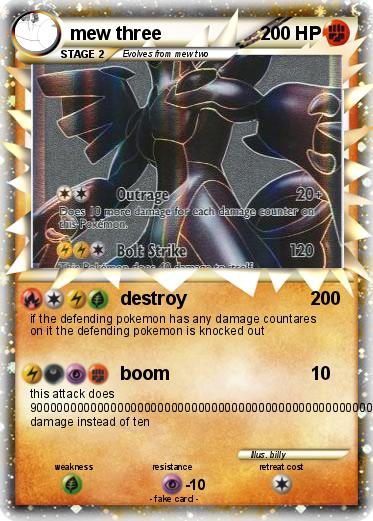 Pokemon mew three