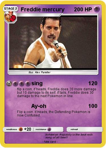 Pokemon Freddie mercury