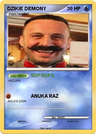 Pokemon DZIKIE DEMONY