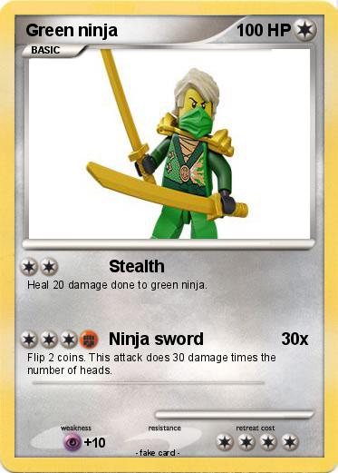 Pokemon Green ninja