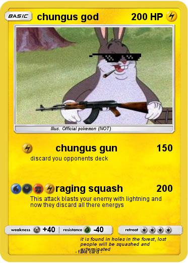 Pokemon chungus god
