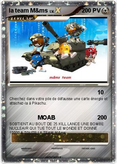 Pokemon la team M&ms