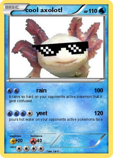 Pokemon cool axolotl