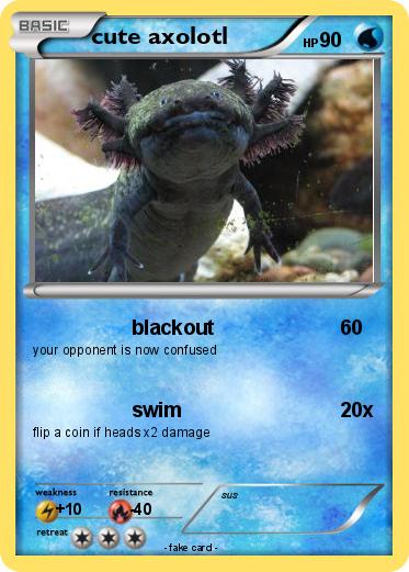Pokemon cute axolotl