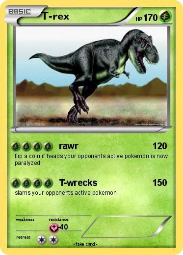 Pokemon T-rex