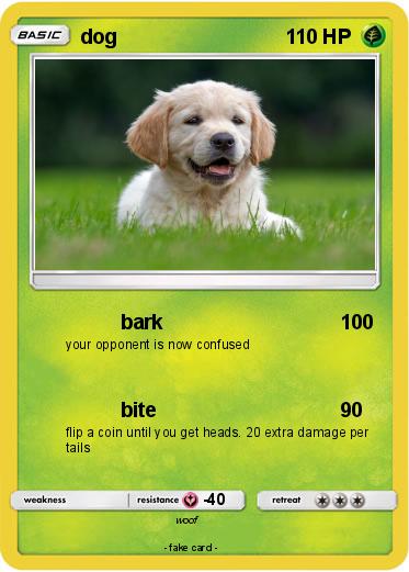 Pokemon dog