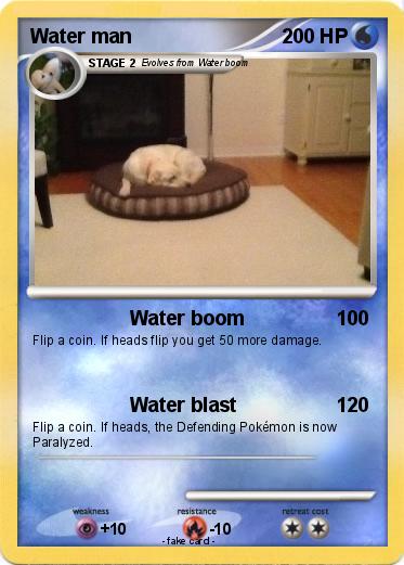 Pokemon Water man