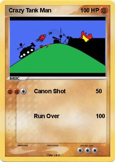 Pokemon Crazy Tank Man