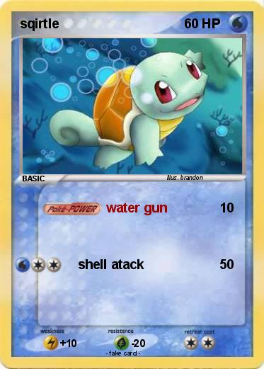 Pokemon sqirtle