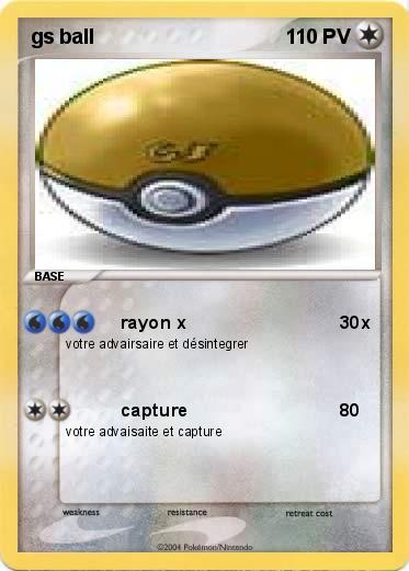 Pokemon gs ball