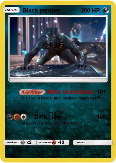 Pokemon Black panther