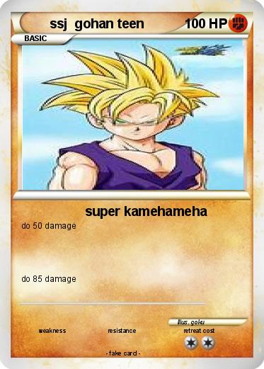 Pokemon ssj  gohan teen