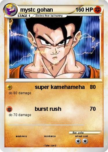 Pokemon mystc gohan
