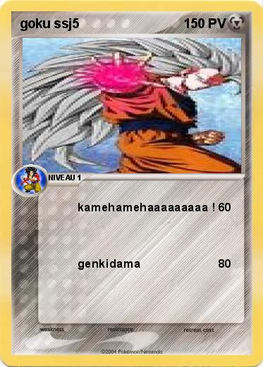 Pokemon goku ssj5
