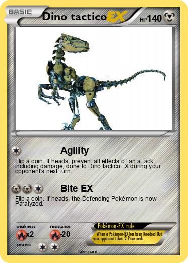 Pokemon Dino tactico