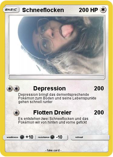 Pokemon Schneeflocken