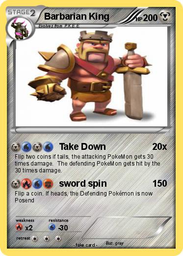 Pokemon Barbarian King