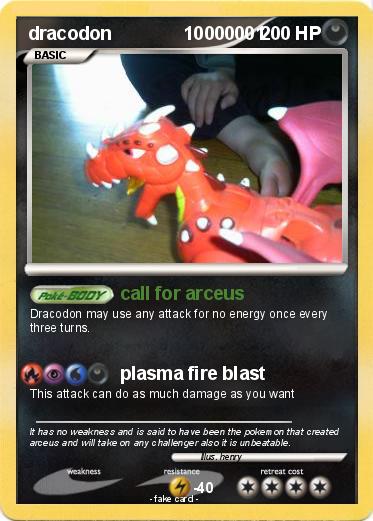 Pokemon dracodon              10000001
