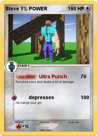 Pokemon Steve 1% POWER