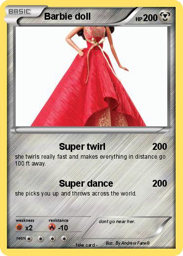 Pokemon Barbie doll