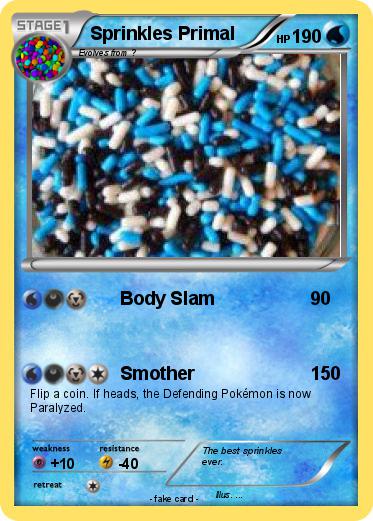 Pokemon Sprinkles Primal