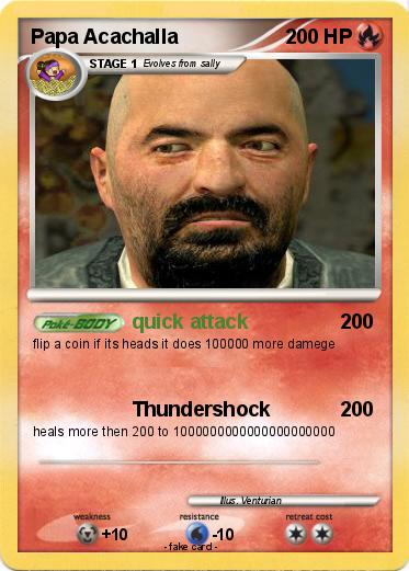 Pokemon Papa Acachalla