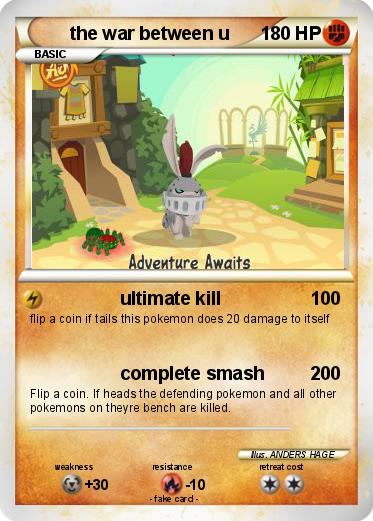 Pokemon the war between u