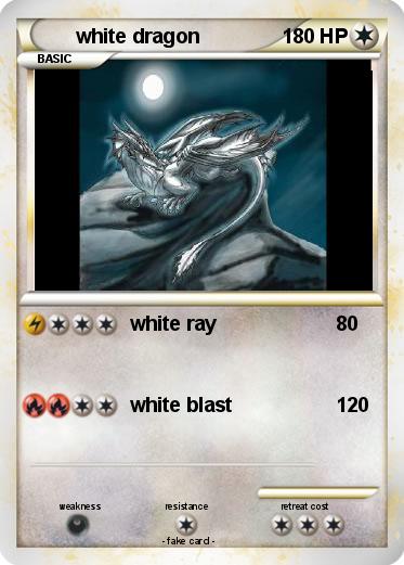 Pokemon white dragon