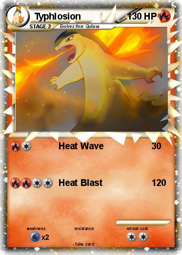 Pokemon Typhlosion